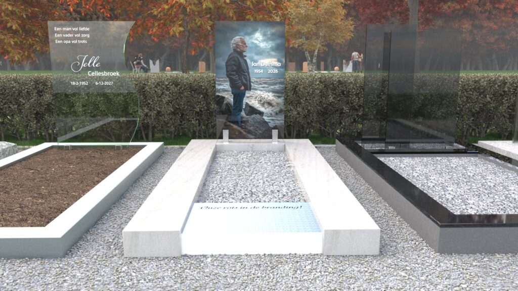 Materialen voor een grafmonument