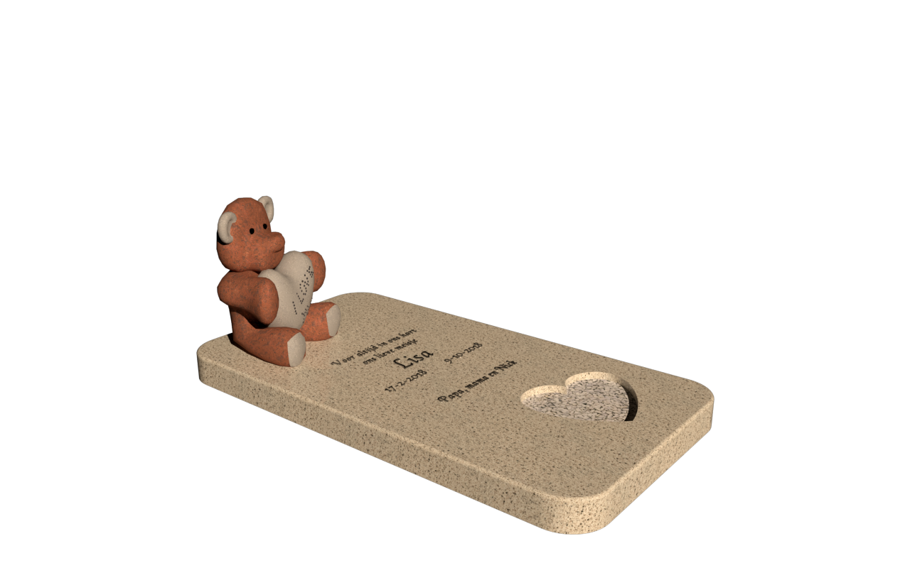 Kindermonument Teddybeer